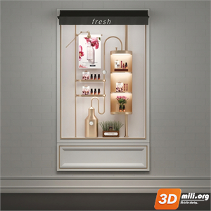 Cosmetic Store Skp Files 